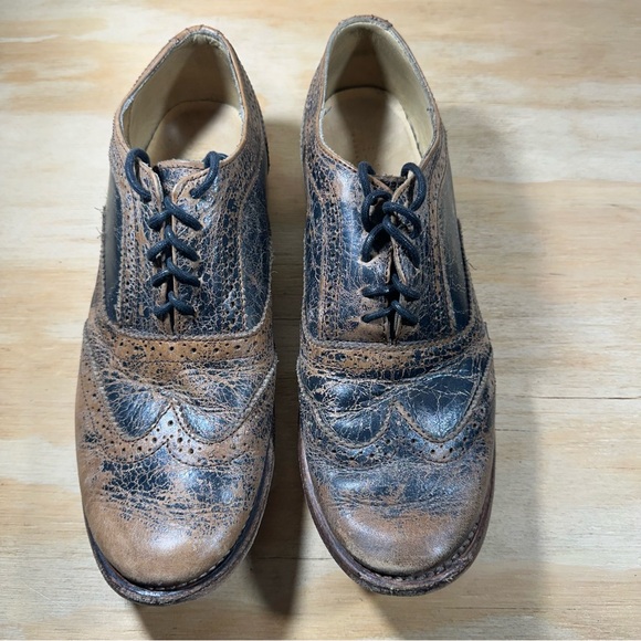Bed Stu Brown Leather Shoes Women’s Size 9.5 - Picture 2 of 8